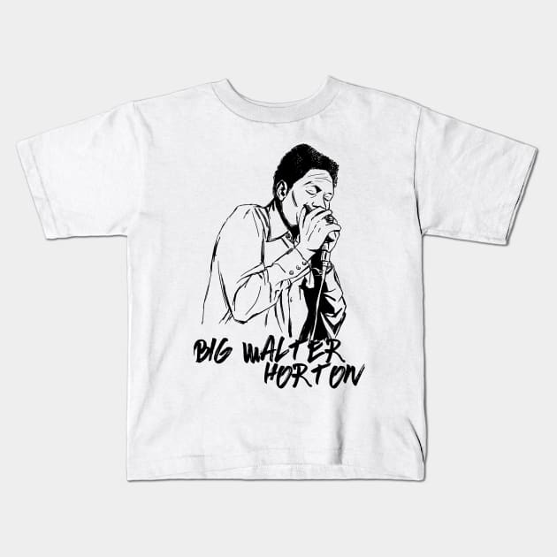 Big W Kids T-Shirt by Erena Samohai